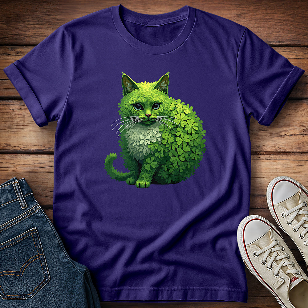 Shamrock Chubby Cat T-Shirt