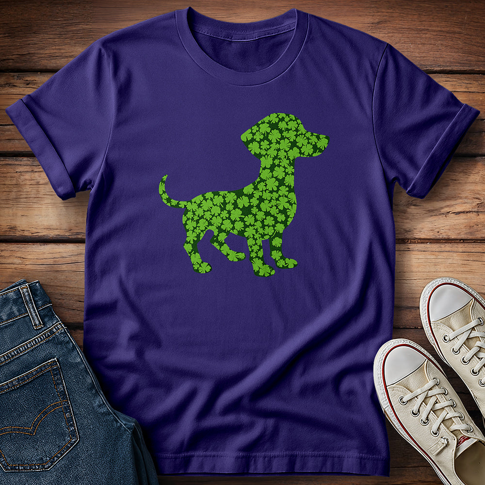 Clover Dachsund  T-Shirt