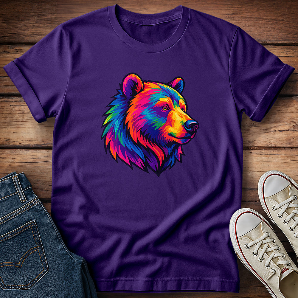 Psychedelic Grizzly Bear T-Shirt