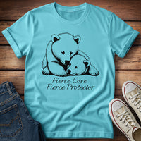 Bear and Cub Fierce Love Fierce Protector T-Shirt