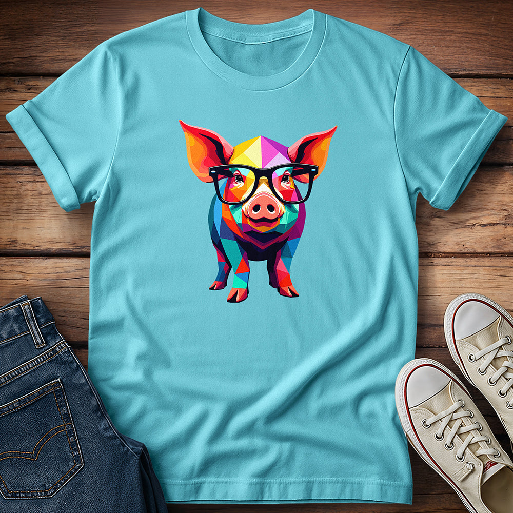 Well Read, Well Fed Pig T-Shirt