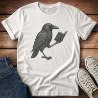 Crow Reading T-Shirt