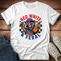 Red White & Feral T-Shirt