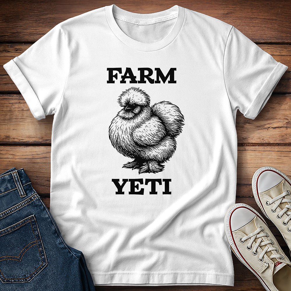 Farm Yeti - Silkie Chicken T-Shirt