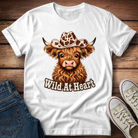 Wild at Heart - Highland Cow T-Shirt
