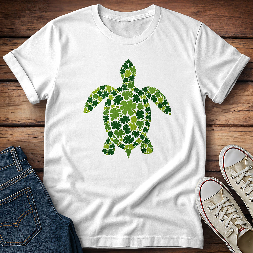 Shamrock Clover Turtle T-Shirt