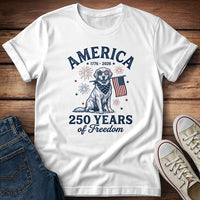 Lab...America 250 Years Of Freedom T-Shirt